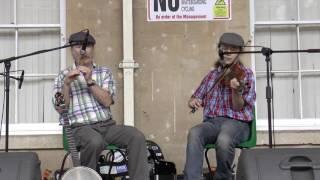 Fiddling Thomsons at Bath Folk Festival, Irish reel set