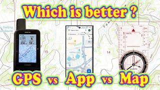 Which is better: GPS, Map and Compass or Phone App