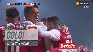 Golo Vítor Carvalho: Braga (1)-0 Vitória SC (Liga 23/24 #16)