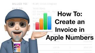 How To: Create an Invoice in Apple Numbers Template