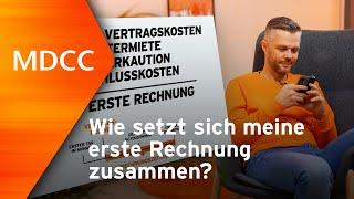 MDCC | Wie setzt sich meine erste Rechnung zusammen?