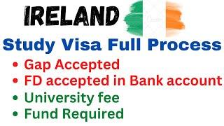 Ireland study visa cost | study in Ireland | university fee in Ireland | work in ireland for indian