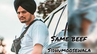 same beef song Sidhu moose wala trending song copyright free download 