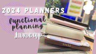 2024 Planner Lineup | My Functional Planning System for Work, Personal & Journaling