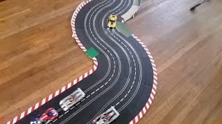 Le mans 4 lane carrera digital slot car track