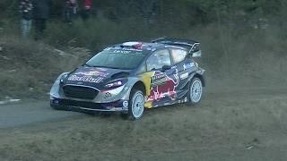 WRC 2017 : Hyundai i20 WRC, Ford Fiesta WRC, Toyota Yaris WRC, Citroen C3 WRC (CRASH AND ETEINCELLE)