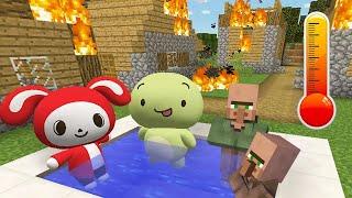 Blazing Heat in Minecraft: Surviving the Scorching Challenge