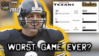 The Worst Game in NFL History: Steelers vs Texans, 2002 | 5 Star Rewind