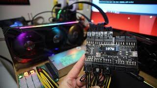 Measuring EXACT Ethereum Mining PCIE Power On a FEW GPUs! ElmorLabs PMD Review