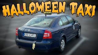 Jazda na TAXI w Halloween. Ile Zarobię?