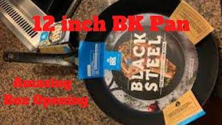 BK Pre-Seasoned Black Steel Induction 12" Frying Pan | Live