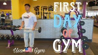 First Day of Gym | Shopping in America |