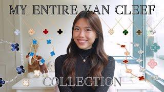 MY ENTIRE VAN CLEEF COLLECTION | Beginner's guide, next on my wishlist, holiday pendant prediction!