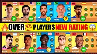 DLS 25 |  OVER  PLAYERS UPDATED NEW RATING IN DREAM LEAGUE SOCCER 2025