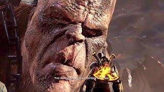 God of War 3 Remastered Walkthrough Cronos Boss Fight Ep 12