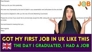 100% you will get a job in your field in UK - Use this strategy - Tried and tested