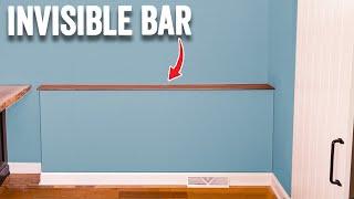 Building An Invisible Whiskey Cabinet