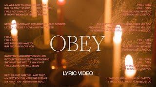 Obey | Official Lyric Video | Tiffany Hudson