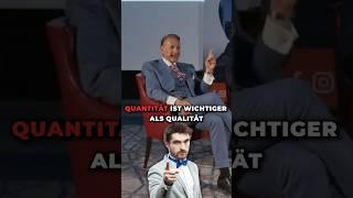 Quantität ist wichtiger als Qualität! Stimmst du mir da zu? #Immobilien #Selfmade #Mindset
