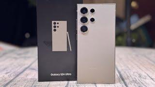 Samsung Galaxy S24 Ultra - Unboxing and First Impressions