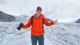 Using the Sony A1 and DJI Air 3 to capture glacier adventures in Alaska