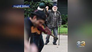 Actor Nick Nolte Spotted Filming Movie In Philadelphia's Rittenhouse Section