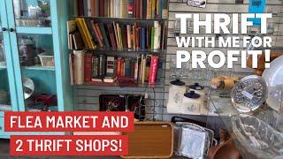 THRIFT With ME / FLEA MARKET & 2 THRIFT SHOPS