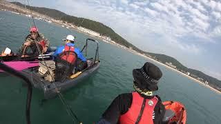 카약커EP 26조니보트!! 카탑보트와 동력피싱카약이 만났다! Jonny Boats   Outboard Motor