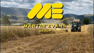 Martin Evans group harvesting whole crop