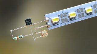 Darkness Sensor Circuit -  Simple Electronic Project