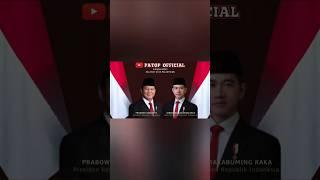 SELAMAT ATAS PELANTIKAN PRESIDEN DAN WAPRES RI #presiden2024 #prabowo #prabowosubianto #gibran