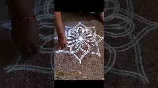 Kolam 🪷 | Daily rangoli #muggulu #kolam #rangoli #shorts #shortvideo #ashortaday #reels