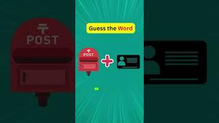 Guess the Word from Emojis!  #funquiz #quiz #wordpuzzlegame #learning #wordscramble #riddles