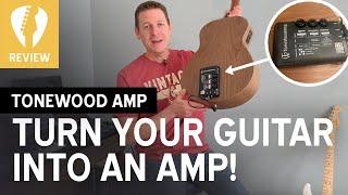 Turn your guitar into an amp! ToneWood Amp demo (and discount!) for acoustic guitars