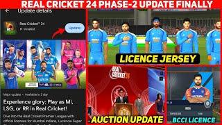 Real Cricket 24 New Update Finally | Rc24 Phase-2 Update | Real Cricket 25 New Game Coming