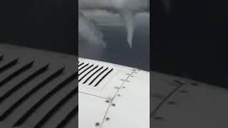 Tornado/Funnel from the air! 7.7.16 taken just north of Kenmare, City in North Dakota, USA! WOW!