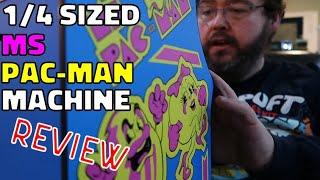 Ms Pacman Arcade Cabinet Replica ! Quarter Sized Ms Pacman Arcade Review!