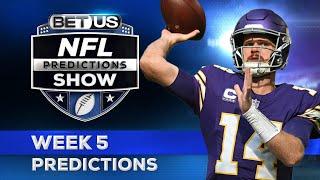 NFL Week 5 Predictions | Free Football Picks, Betting Odds and Best Bets