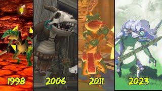 Evolution of Lizalfo in Zelda Games 1998~2023