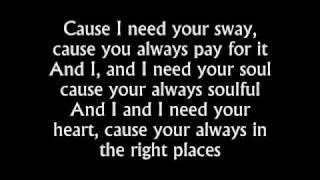 the kooks - sway (with lyrics)