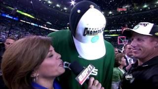 Throwback: Kevin Garnett's "Anything Is Possible" interview after winning the championship