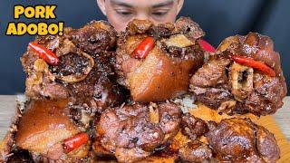 Pork Adobo Mukbang Asmr | Filipino Food Mukbang Philippines