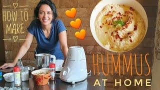 My easy HUMMUS recipe without tahini...trust me it's yummm