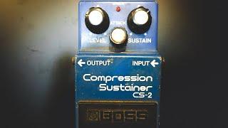 My MIJ BOSS CS-2 Compression Sustainer Pedal