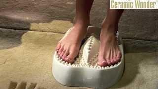 Feet reflexology station by Ceramic Wonder