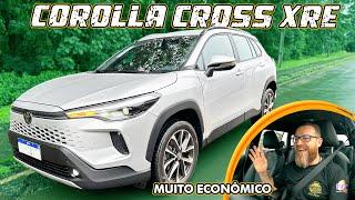 COROLLA CROSS 2.0 XRE 2025 - Com 15km/l Se Demonstra Muito Econômico No Test Drive!