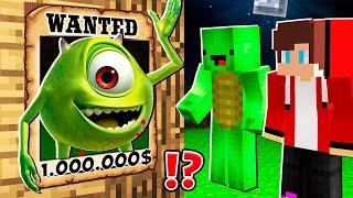 Why Creepy MIKE WAZOWSKI is WANTED ? Mikey and JJ vs WAZOWSKI.EXE ! - in Minecraft Maizen