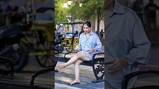 SHOCK !! Pretty girl auto confused #laugh #funny #shorts #trending