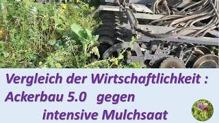 Ackerbau 5.0 vs. Mulchsaat - Wirtschaftlichkeitsvergleich