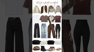 pick a fall outfit !  #fallseason #cute #trendy #outfits